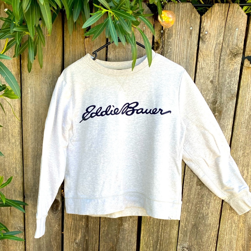 Eddie Bauer Gray Sweater